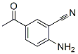 4-氨基-3-氰基苯乙酮结构式