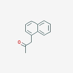 1-(naphthalen-1-yl)propan-2-one结构式