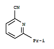 Structure of 2-Pyridinecarbonitrile,6-(1-methylethyl)-