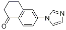 Structure of 6-(1H-iMidazol-1-yl)-3,4-dihydronaphthalen-1(2H)-one
