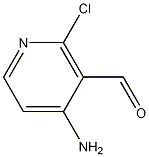 Structure of 4-amino-2-chloronicotinaldehyde