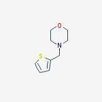 Structure of 4-(thiophen-2-ylmethyl)morpholine