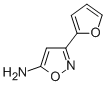 Structure of 3-(2-FURYL)ISOXAZOL-5-AMINE