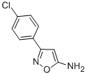 Structure of 3-(4-CHLOROPHENYL)ISOXAZOL-5-AMINE