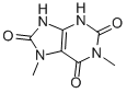 Structure of 1,7-DIMETHYLURIC ACID
