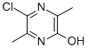 2(1H)-Pyrazinone,  5-chloro-3,6-dimethyl-结构式