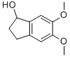Structure of 2,3-DIHYDRO-5,6-DIMETHOXY-1H-INDEN-1-OL