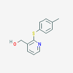 Structure of [2-(4-methylphenyl)sulfanylpyridin-3-yl]methanol