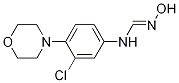 Methanimidamide, N-[3-chloro-4-(4-morpholinyl)phenyl]-N'-hydroxy-结构式