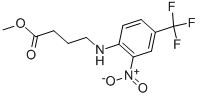Structure of METHYL 4-[2-NITRO-4-(TRIFLUOROMETHYL)ANILINO]BUTANOATE