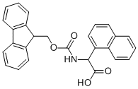 [(9H-FLUOREN-9-YLMETHOXYCARBONYLAMINO)]-NAPHTHALEN-1-YL-ACETIC ACID结构式
