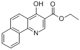 ETHYL 4-HYDROXYBENZO[H]QUINOLINE-3-CARBOXYLATE结构式