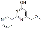 Structure of 6-(METHOXYMETHYL)-2-(3-PYRIDYL)PYRIMIDIN-4-OL