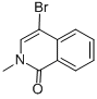 Structure of 4-bromo-2-methyl-isoquinolin-1-one