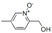 Structure of 2-PYRIDINEMETHANOL,5-METHYL-,1-OXIDE