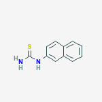 Structure of naphthalen-2-ylthiourea