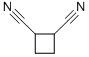 Structure of 1,2-DICYANOCYCLOBUTANE