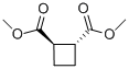 Structure of CYCLOBUTANE-1,2-DICARBOXYLIC ACID DIMETHYL ESTER, TRANS