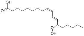 Structure of 13(S)-HYDROPEROXY-(9S,11E)-OCTADECADIENOIC ACID