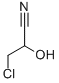 3-chloro-2-hydroxypropiononitrile结构式