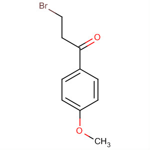 1-Propanone, 3-bromo-1-(4-methoxyphenyl)-结构式