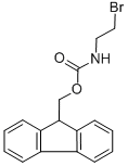 Structure of 2-(FMOC-AMINO)ETHYL BROMIDE