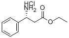 Structure of (R)-3-Amino-3-phenylpropanoic acid ethyl ester hydrochloride