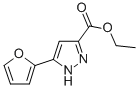 ETHYL 5-(2-FURYL)-1H-PYRAZOLE-3-CARBOXYLATE结构式