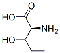 Structure of DL-BETA-HYDROXYNORVALINE