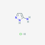 3-AMINOPYRAZOLE HCL结构式