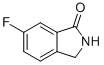Structure of 1H-ISOINDOL-1-ONE,6-FLUORO-2,3-DIHYDRO-