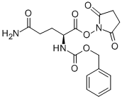 Structure of BENZYLOXYCARBONYL-L-GLUTAMINE N-HYDROXYSUCCINIMIDE ESTER