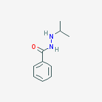 Structure of N'-(propan-2-yl)benzohydrazide