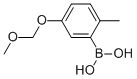 Structure of 5-(METHOXYMETHOXY)-2-METHYLPHENYLBORONIC ACID