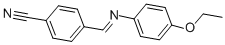 Structure of 4-CYANOBENZYLIDENE-4-ETHOXYANILINE