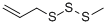 Structure of Methyl allyl trisulfide
