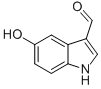 Structure of 5-HYDROXY-1H-INDOLE-3-CARBALDEHYDE