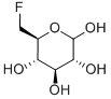 Structure of 6-FLUORO-6-DEOXY-D-GLUCOPYRANOSE
