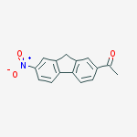 Structure of 1-(7-nitro-9H-fluoren-2-yl)ethanone