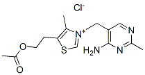 Structure of acetylthiamine