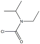 Structure of ethyl(isopropyl)carbaMic chloride