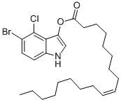 Structure of 5-BROMO-4-CHLORO-3-INDOXYL OLEATE