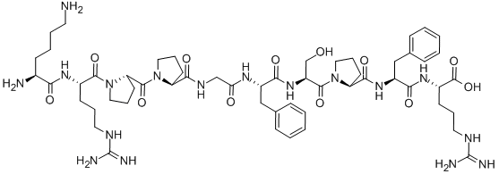 Structure of KALLIDIN