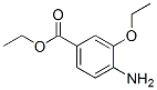 Structure of BENZOIC ACID 4-AMINO-3-ETHOXY-,ETHYL ESTER