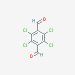 2,3,5,6-tetrachloroterephthalaldehyde结构式