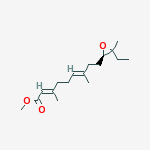 Structure of juvenile hormone II