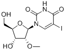Structure of 2-(O-METHYL)-5-IODOURIDINE