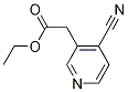 Structure of ethyl 2-(4-cyanopyridin-3-yl)acetate
