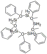 Structure of Cyclopentasiloxane, 2,4,6,8,10-pentamethyl-2,4,6,8,10-pentaphenyl-