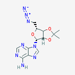 Structure of 2-O,3-O-Isopropylidene-5-azido-5-deoxyadenosine